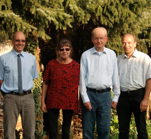 Hambührener Gemeinderatsfraktion: von links: Fraktionsvorsitzender Fred Kummerow, Marita Deuschle, Wolfgang Lüecke, Hans-Günter Deuschle (stv. Fraktionsvorsitzender)