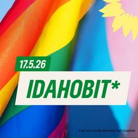 Sharepic zum Tag gegen IDAHOBIT*