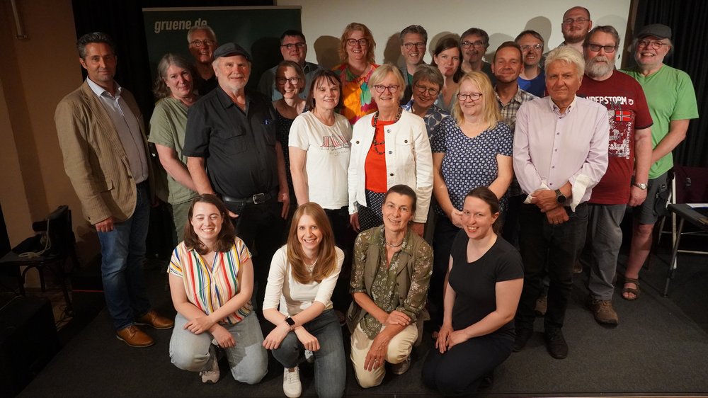 Gruppenbild der anwesenden Kandidierenden