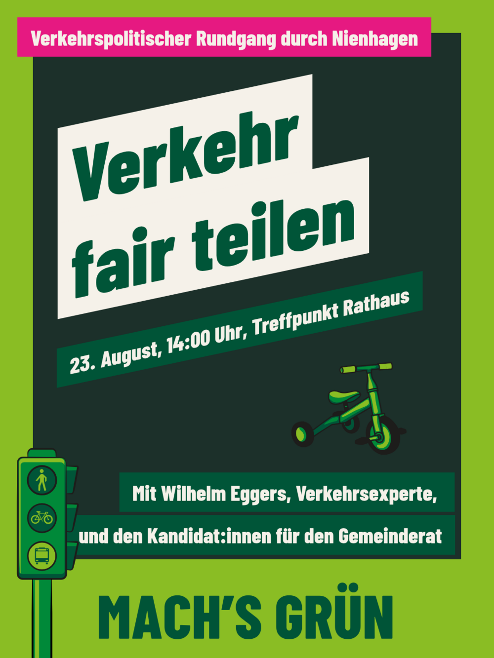 Verkehr fair verteilen 