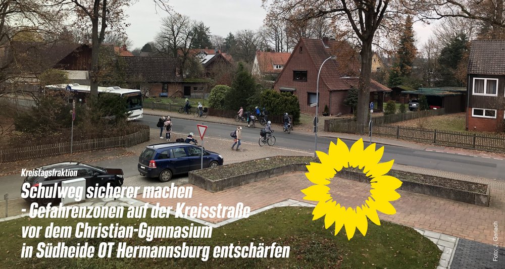 Gefahrenlage vor dem Christian-Gymnasium Hermannsburg