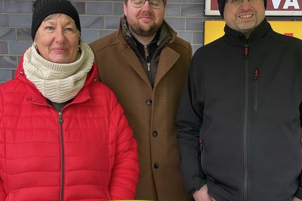 Wietzer Wahlkampftand am 15.02.2025
