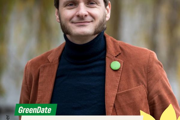 Das Foto zeigt Andreas Hoffmann, haushaltspolitischer Sprecher der Grünen Landtagsfraktion
