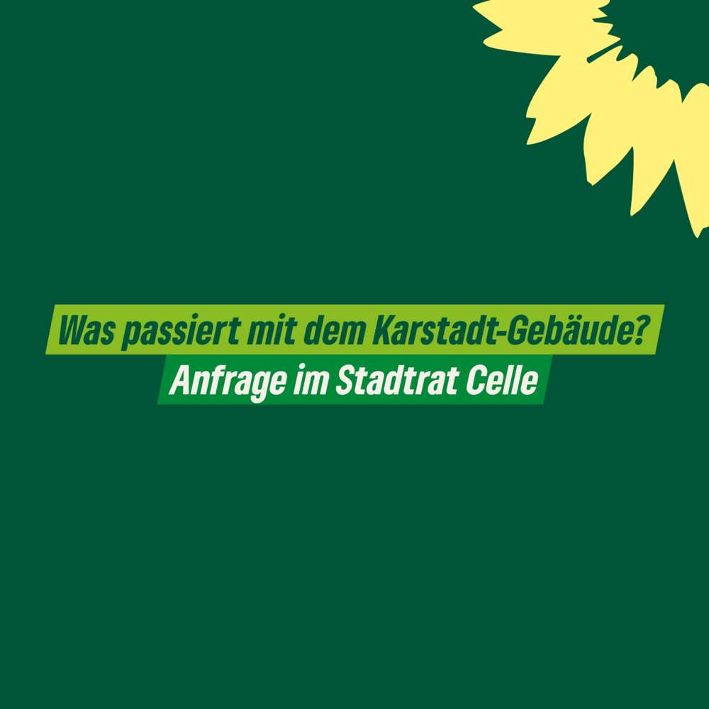 Sharepic zur Karstadt-Anfrage