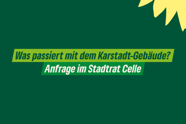 Sharepic zur Karstadt-Anfrage