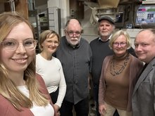 Gruppenselfie mit Franziska Brantner