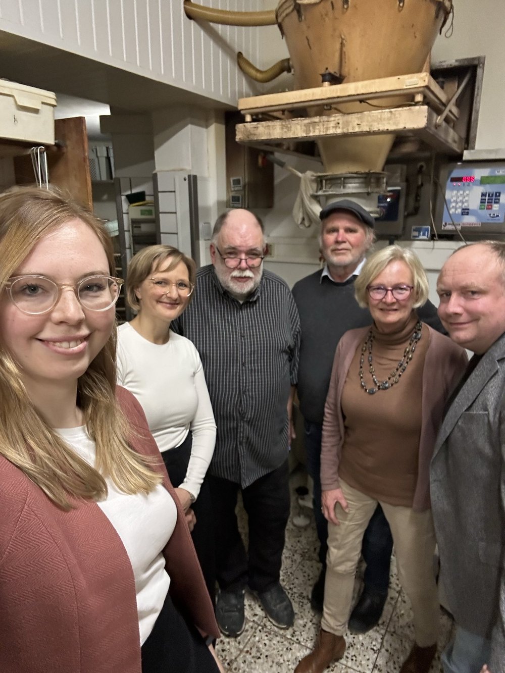 Gruppenselfie mit Franziska Brantner