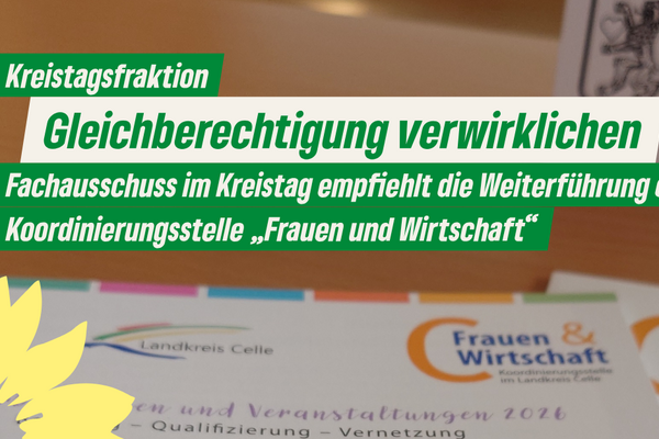 Kreistagsfraktion - Gleichberechtigung verwirklichen