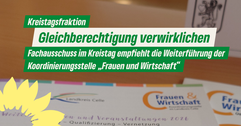 Kreistagsfraktion - Gleichberechtigung verwirklichen