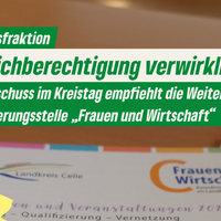 Kreistagsfraktion - Gleichberechtigung verwirklichen