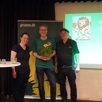 Gruppenbild Theresa Kurbach, Olaf Schauer, Bernd Zobel