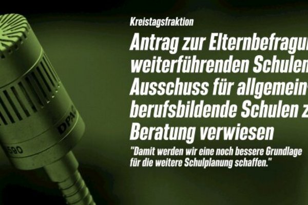 Elternwille in den Fokus stellen: Elternbefragung zu den weiterführenden Schulen