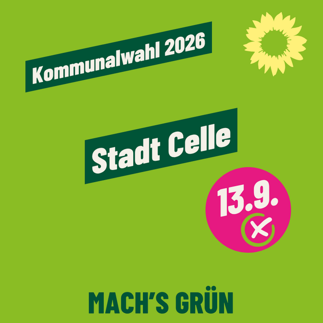 Sharepic mit Link zur Kommunalwahl Stadt Celle