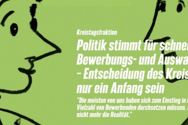 "Die meisten von uns haben sich zum Einstieg in ihr Berufsleben gegen eine Vielzahl von Bewerbenden durchsetzen müssen. Das ist heutzutage nicht mehr die Realität."